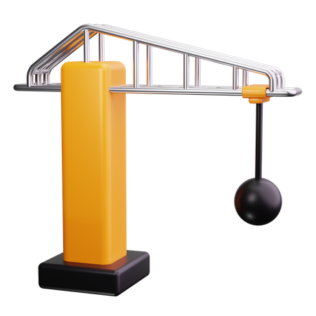 Construction Crane  3D Icon