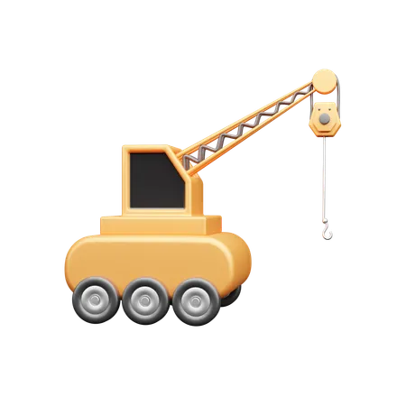 Construction Crane  3D Icon