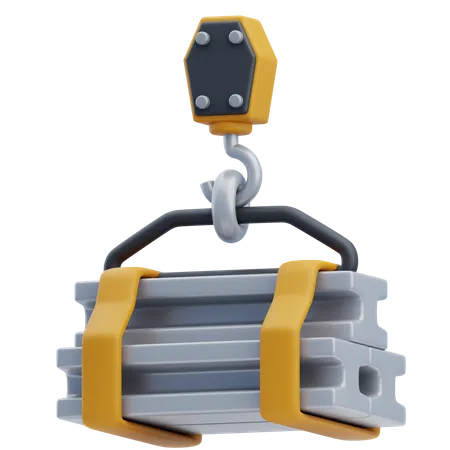 Construction Crane  3D Icon