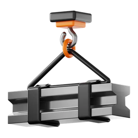 Construction Crane  3D Icon