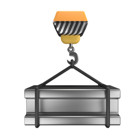 Construction Crane  3D Icon