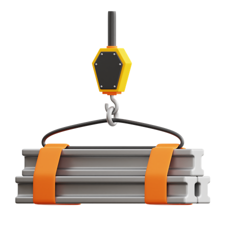 Construction Crane  3D Icon