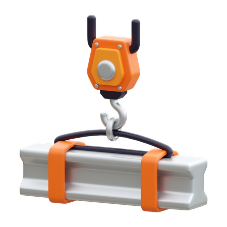Construction Crane  3D Icon