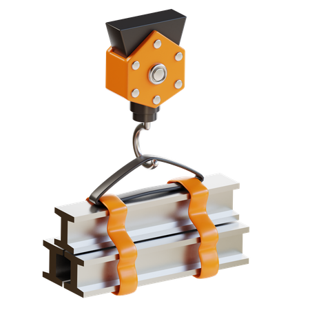Construction Crane  3D Icon