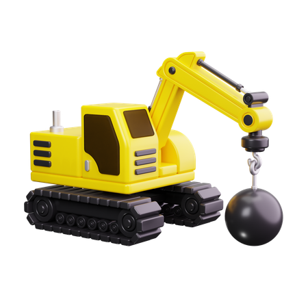 Construction Crane  3D Icon