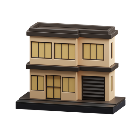 Construction de maisons  3D Icon