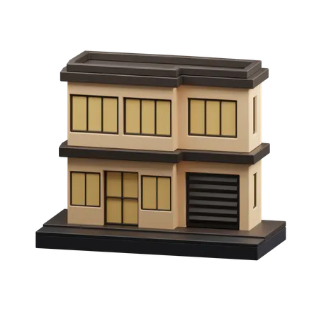 Construction de maisons  3D Icon