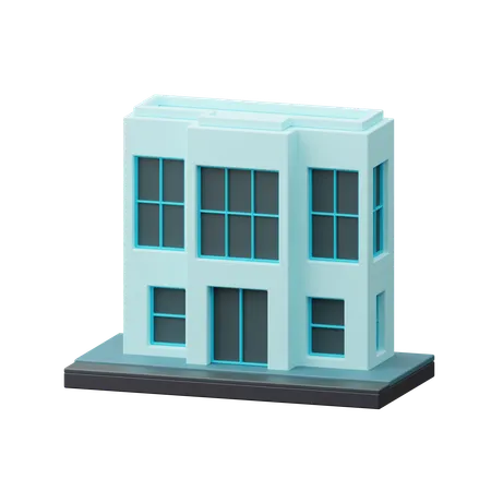 Construction de maisons  3D Icon