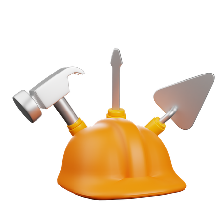 Construction Equipment 3D Icon