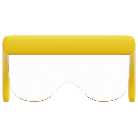 Construction Glasses 3D Icon