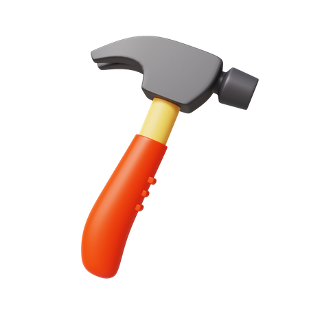 Construction Hammer  3D Icon