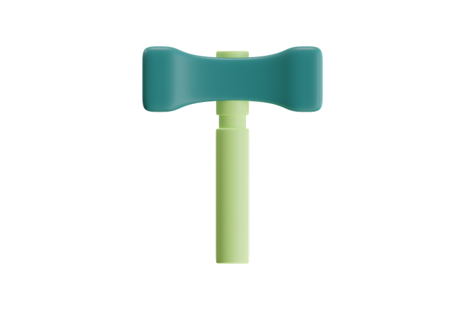 Construction Hammer  3D Icon