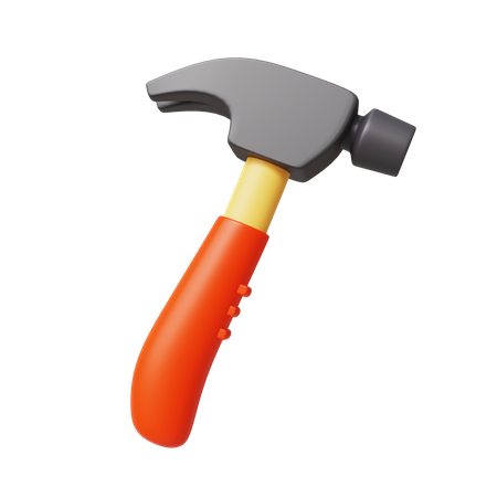 Construction Hammer  3D Icon