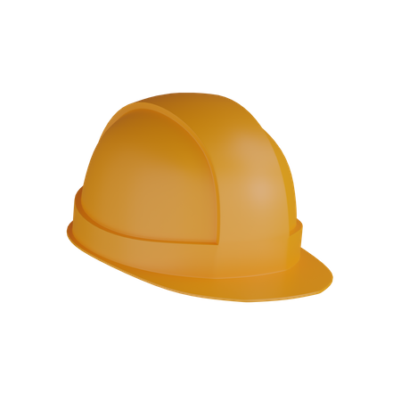 Construction Hat  3D Icon