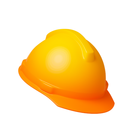 Construction helmet  3D Icon
