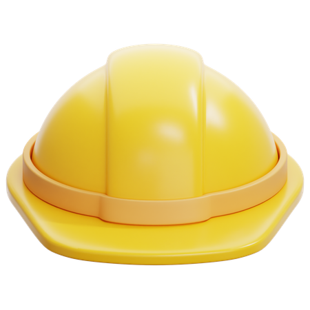 Construction Helmet  3D Icon