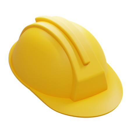 Construction Helmet  3D Icon