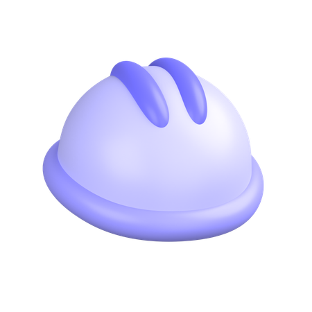 Construction-helmet  3D Icon