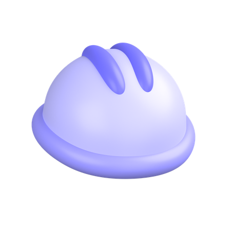 Construction-helmet  3D Icon