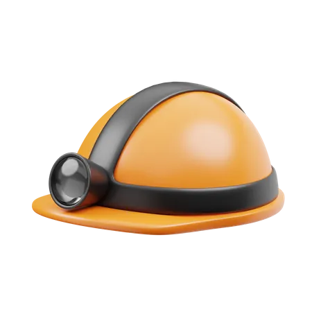 Construction Helmet  3D Icon