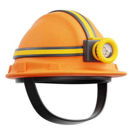 Construction Helmet  3D Icon