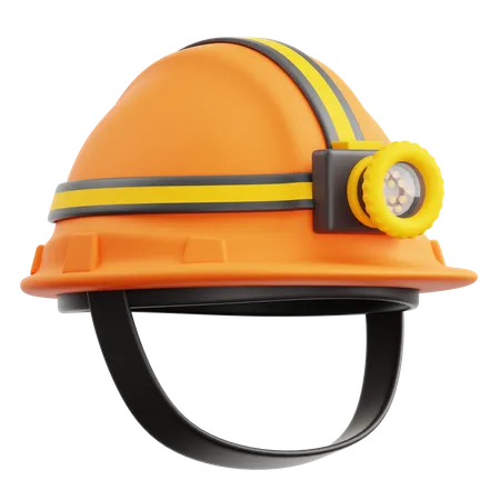 Construction Helmet  3D Icon