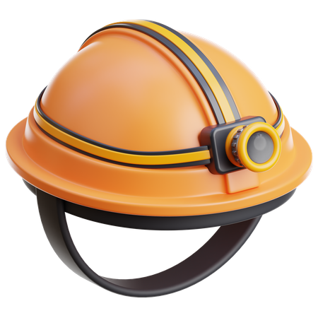 Construction Helmet  3D Icon