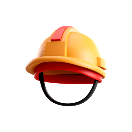 Construction Helmet  3D Icon