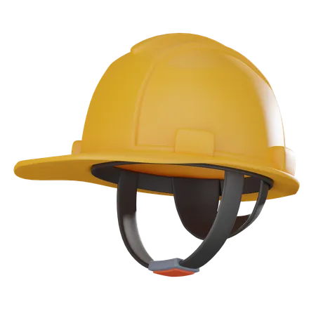 Construction Helmet  3D Icon