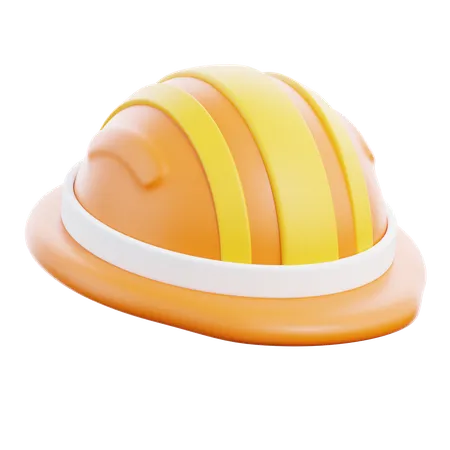 Construction Helmet  3D Icon