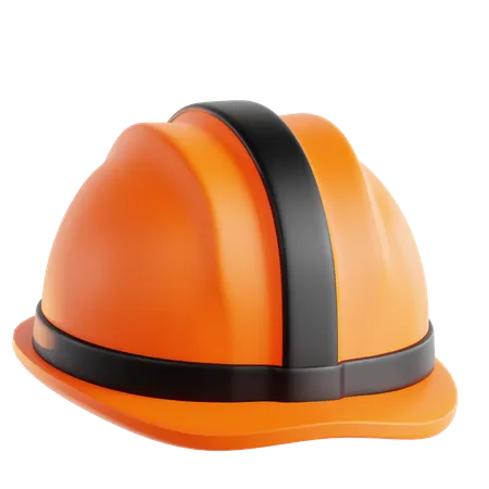 Construction Helmet  3D Icon