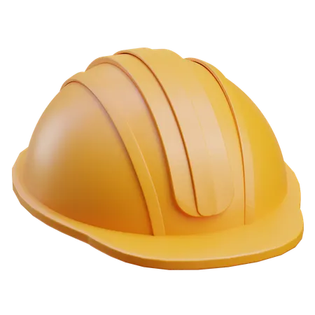 Construction Helmet  3D Icon
