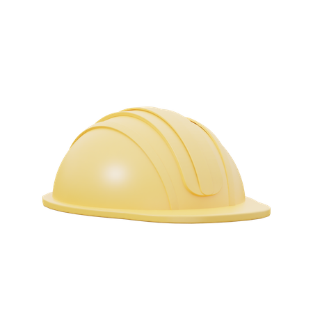 Construction Helmet  3D Icon