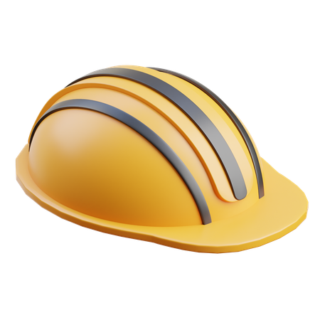 Construction Helmet  3D Icon