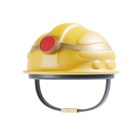 Construction Helmet  3D Icon