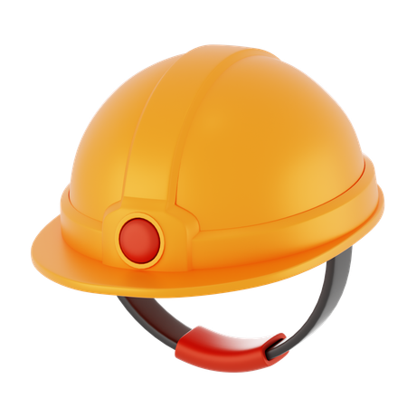 Construction Helmet  3D Icon