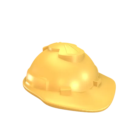 Construction Helmet  3D Icon