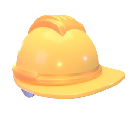 Construction Helmet  3D Icon