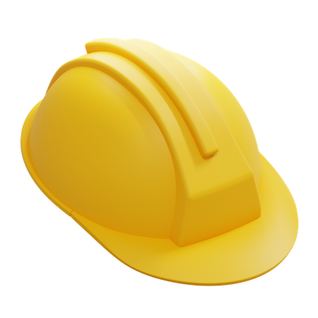 Construction Helmet  3D Icon