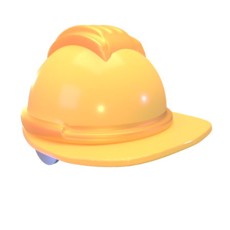Construction Helmet  3D Icon