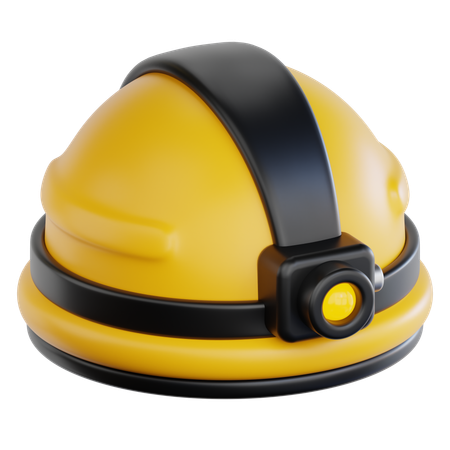 Construction Helmet  3D Icon