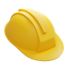 3d construction helmet logo