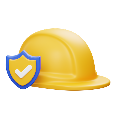 Construction Insurance  3D Icon