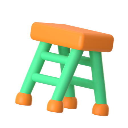 Construction Ladder  3D Icon