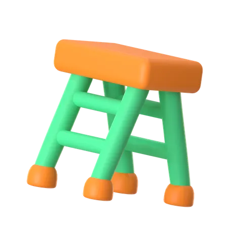 Construction Ladder  3D Icon