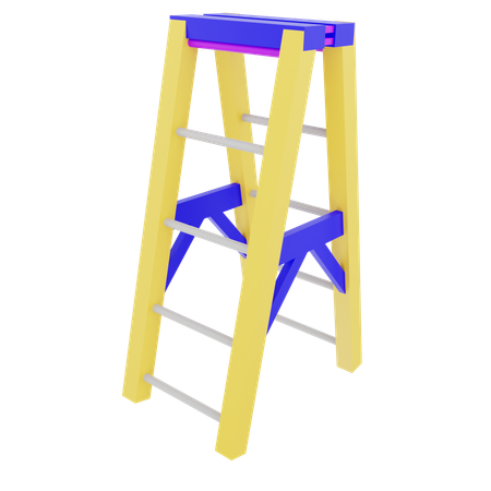 Construction ladder  3D Icon