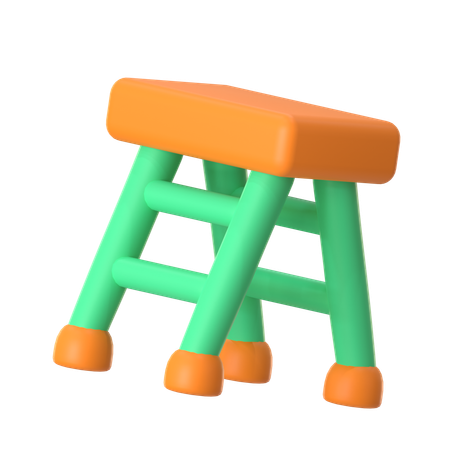 Construction Ladder  3D Icon