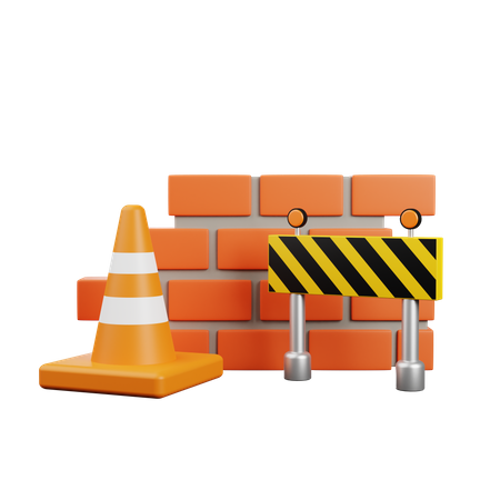 Construction Project 3D Icon