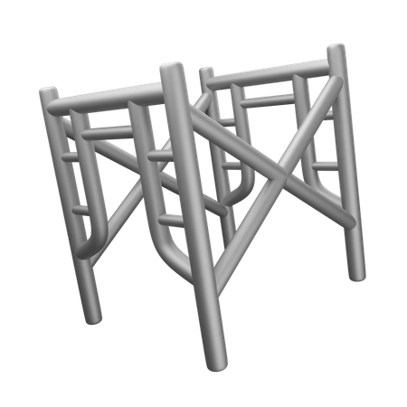 Construction Railing  3D Icon