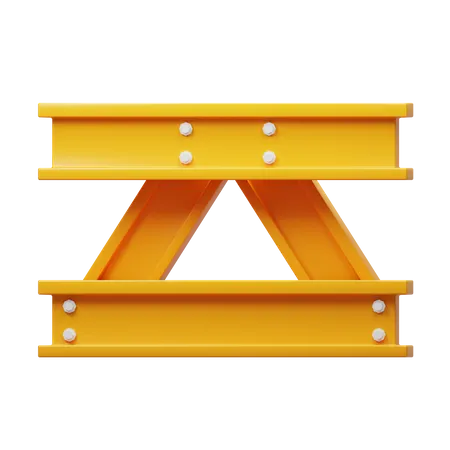 Construction Rods  3D Icon